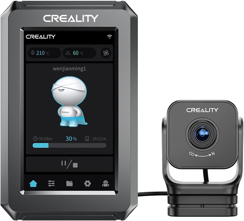Creality Nebula-Smart Kit, High-Speed Printing Nebula-Pad for 3D Printer Camera 4.3 inch Touch Screen Remote Monitoring Time-Lapse Photography for Ender 3 V3 SE/Ender 3/Ender 3 Pro/Ender 3 V2