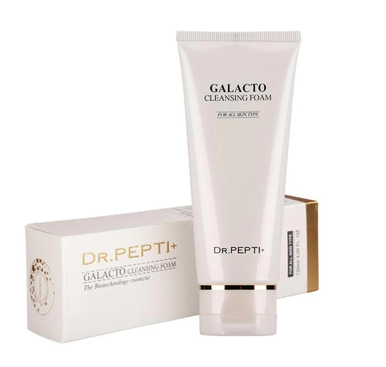 dr.pepti Galacto Hydrating and Firming Face Cleansing Foam, 3.72 fl oz