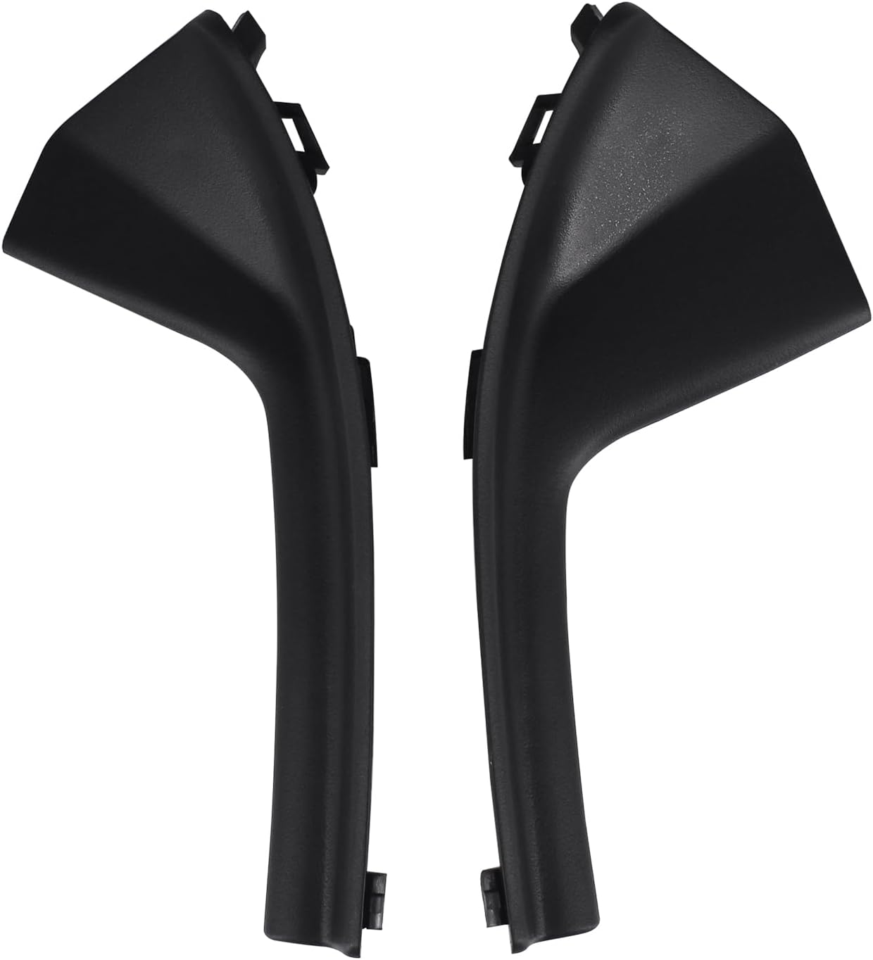 Cowl Extension Trim Windshield Wiper side Corner Panel Fender Cover Front LH and RH Compatible with Versa Sedan 2007-2011, Versa Hatchback 2007-2012, TIIDA C11 2006-2010, 66895-EL000 66894ED500