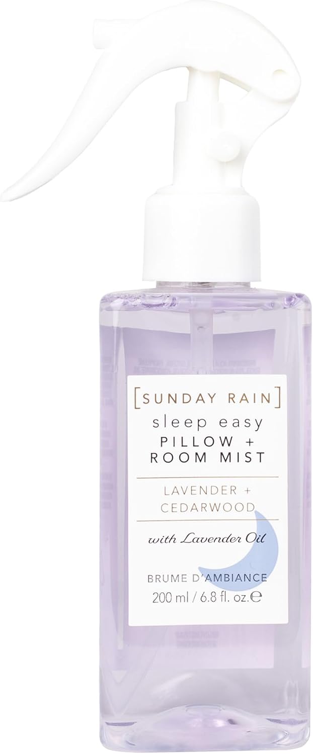 Sunday Rain Sleep Easy Luxury Relaxing Soothing Pillow and Room Mist Spray