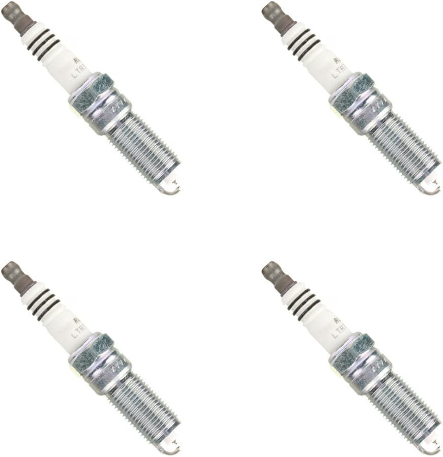 NGK For Lincoln Continental 2017-2019 Ruthenium HX Spark Plug Box of 4 (LTR7BHX) | 95605