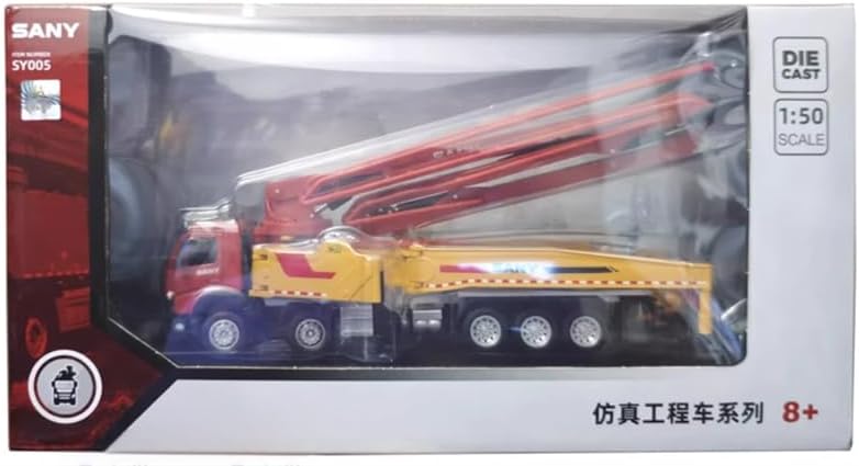 FloZ for SANY SY005 Concrete Pump Truck 1:50 Truck Pre-Built Model
