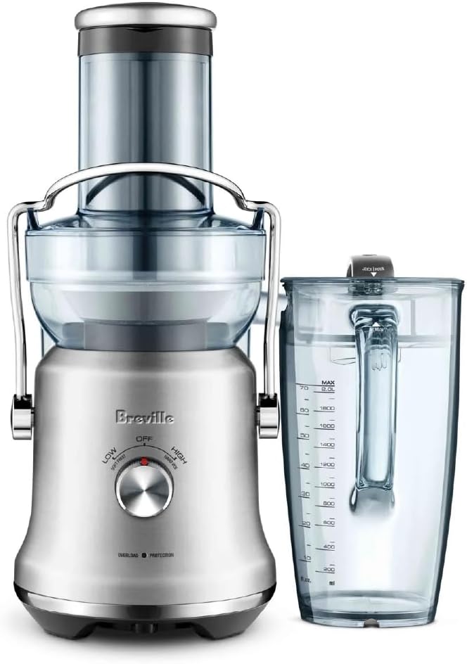 Breville BJE530BSS Juice Fountain Cold Plus, 70 oz, Brushed Stainless Steel