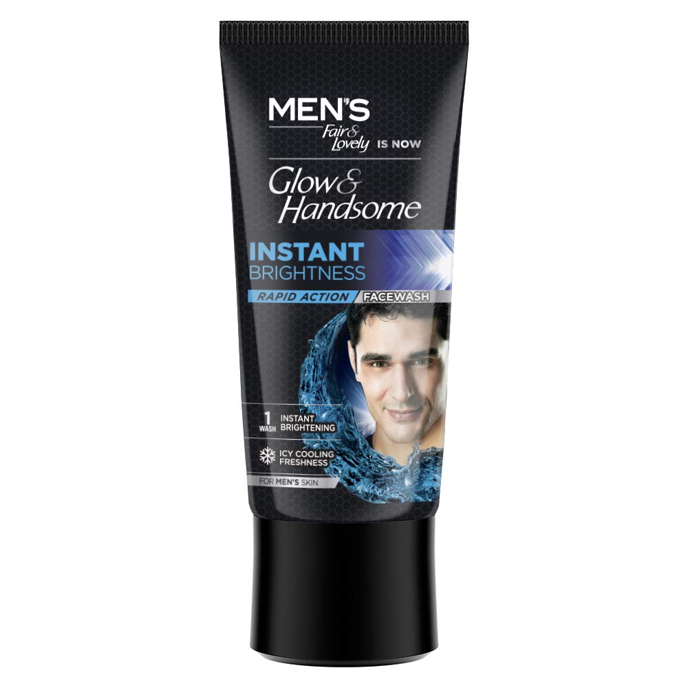 Glow & Handsome Instant Brightness Rapid Action Facewash 50g