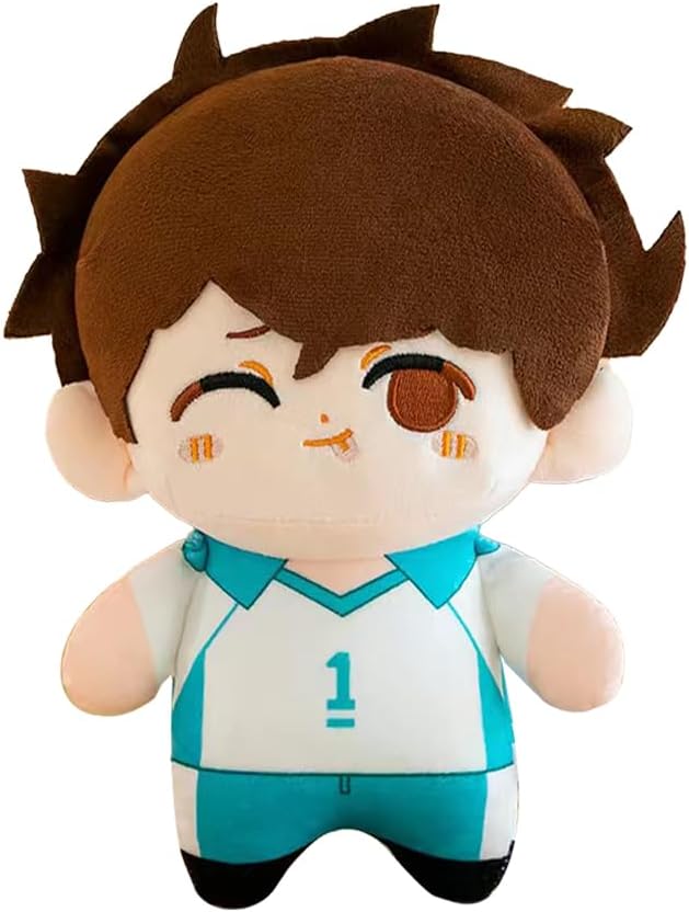 Zhongkaihua Haikyuu Oikawa Tooru Plush Figure Pillow 20CM Anime PP Cotton Cushion Soft Stuffed Furry Car Bag Keychain Home Sofa Decoration Pendant For Fans