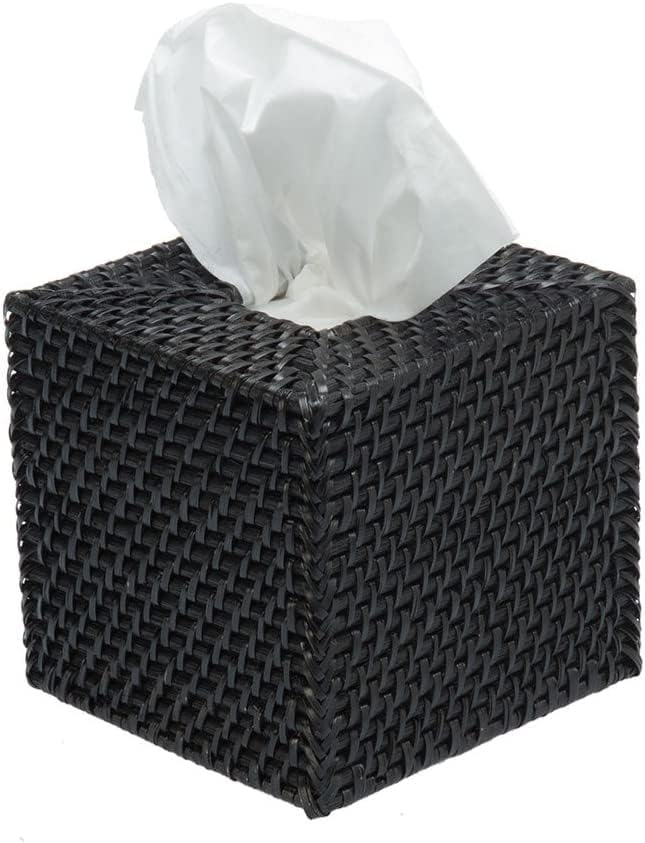 4K HD Battery Powered Camera Wicker Tissue Box Cover Spy Camera (WI-FI Model / 60 Day Battery / 32GB SD Card)