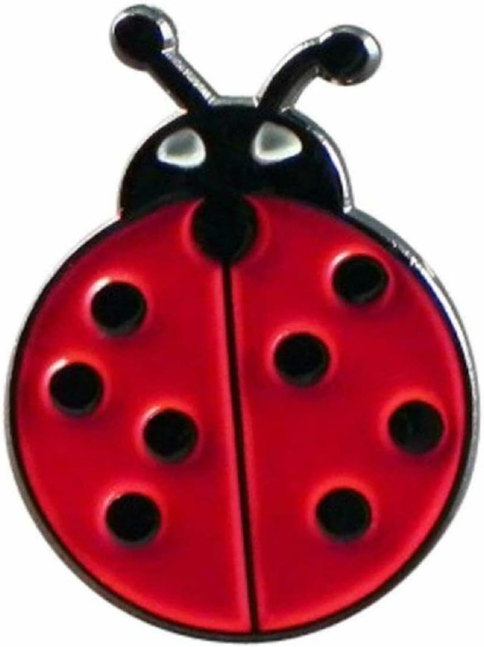 GBJUK LadyBird Insect Pin Lapel Badge with Butterfly Clasp Back