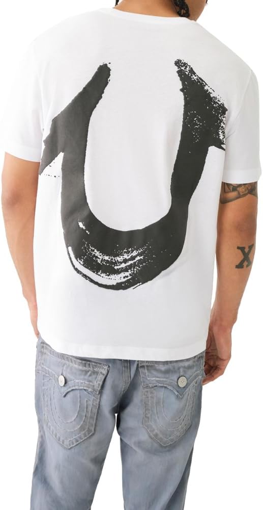 True Religion Men's Relaxed Overt Painted Tee