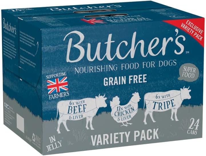 Butchers Recipe Chunks in Jelly 24 pack x 400g