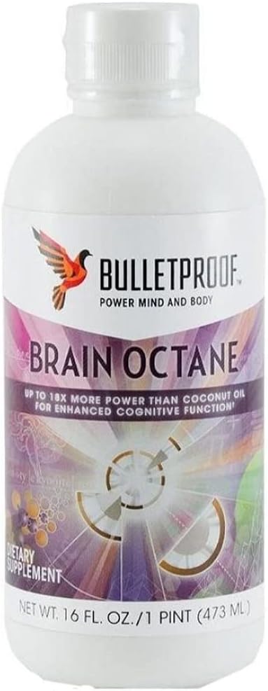 Bulletproof Brain Octane C8 MCT Oil 473ml