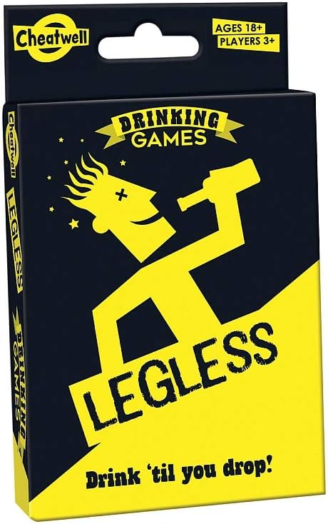 Cheatwell Games Drinking Card Game Legless
