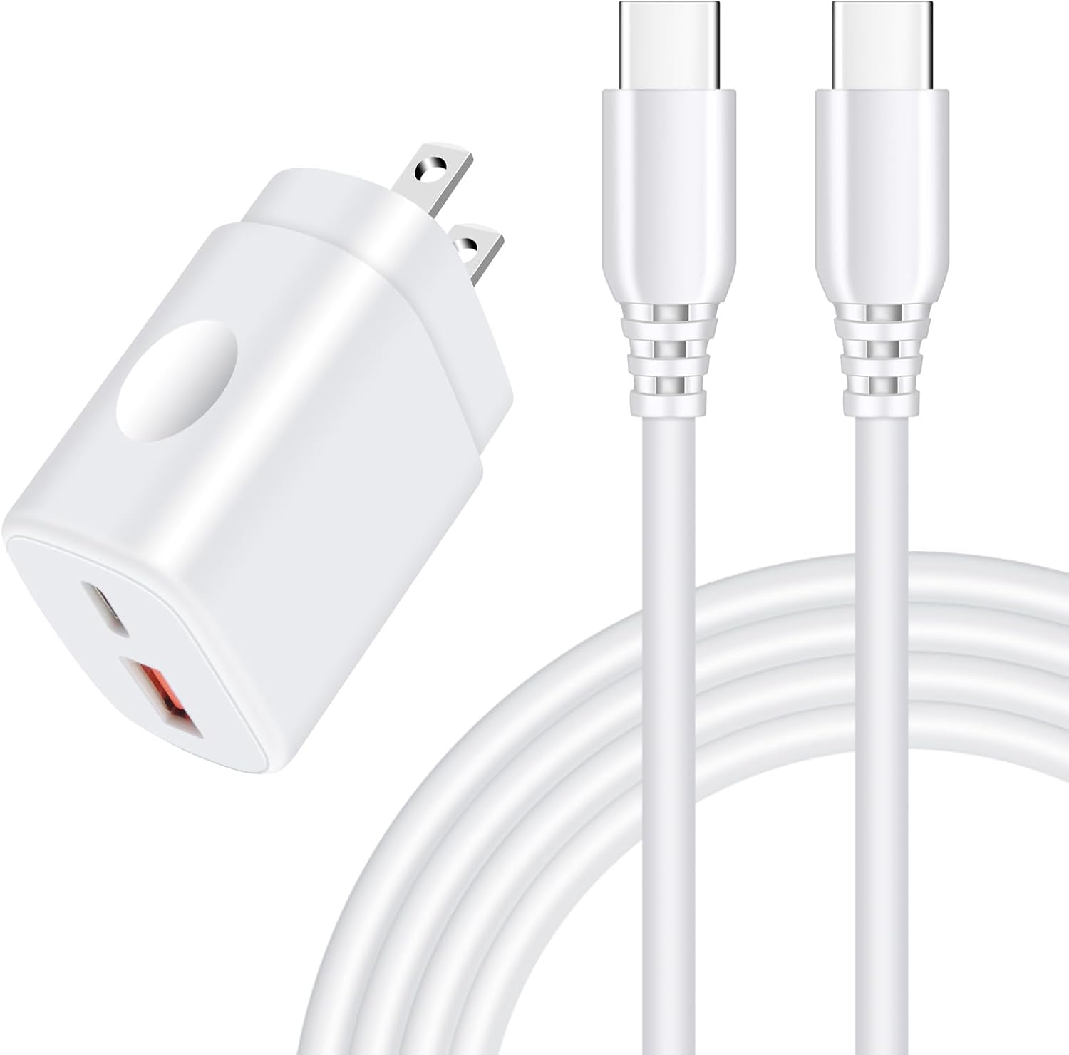 25W A36 Fast Charger Cable Type C for Samsung Galaxy A36 A26 A56 A16 5G A15 A35 S25 Ultra S25+ A25 A55 A14 A54 S24, for Samsung Charger Cord 60W USB C to C Charging Cord USB A & C Wall Charging Block