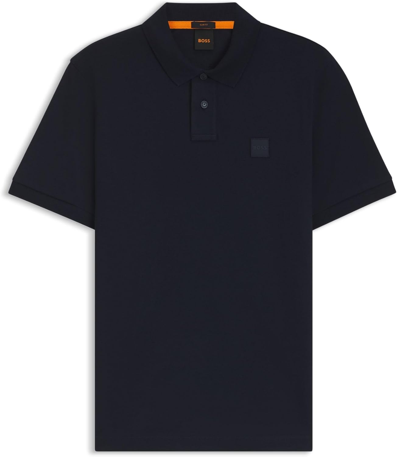 BOSS Mens Passenger Slim-fit Stretch-Cotton Polo Shirt with Logo Patch