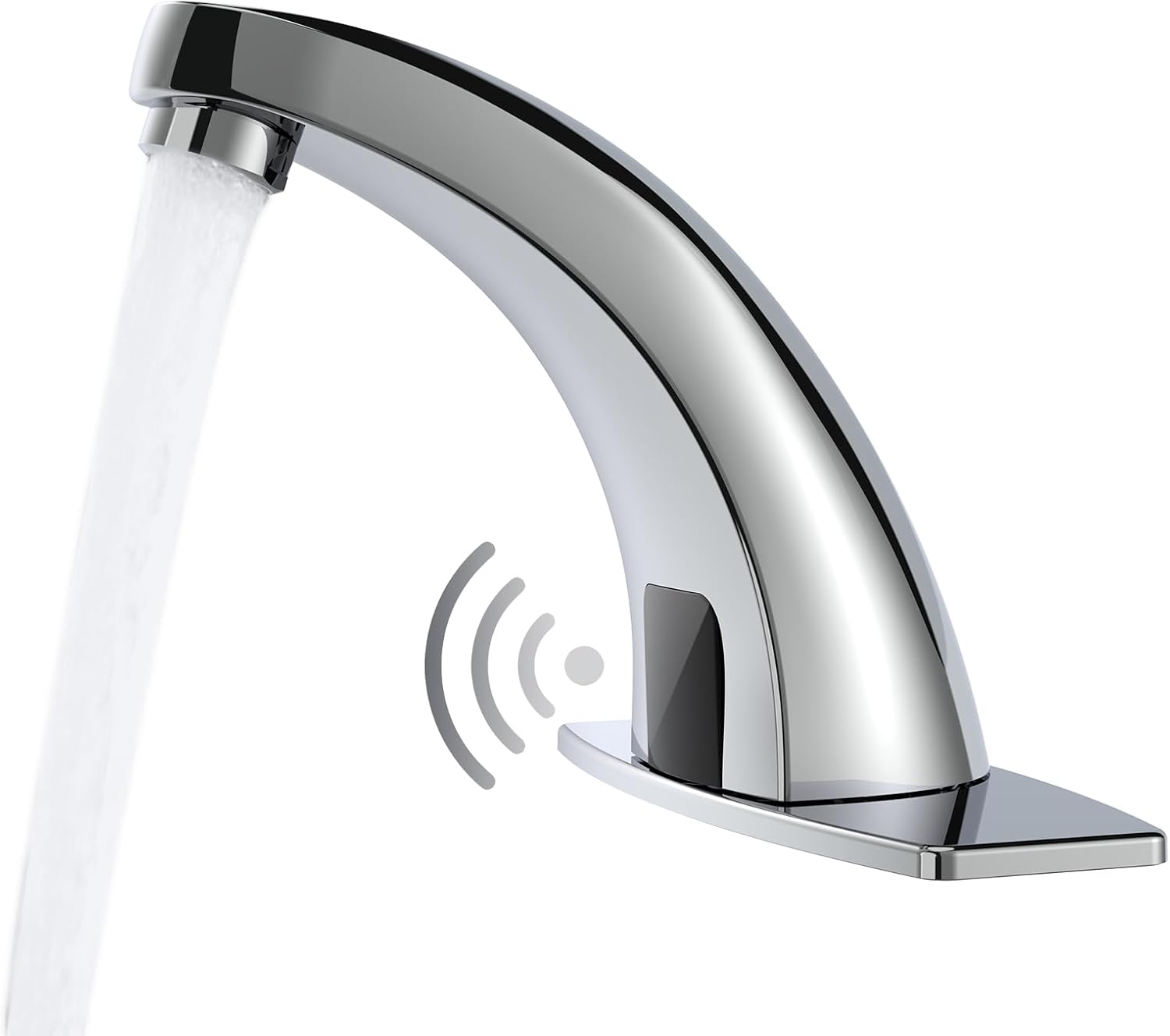 Touchless Bathroom Faucet, Sensor Faucets, Chrome