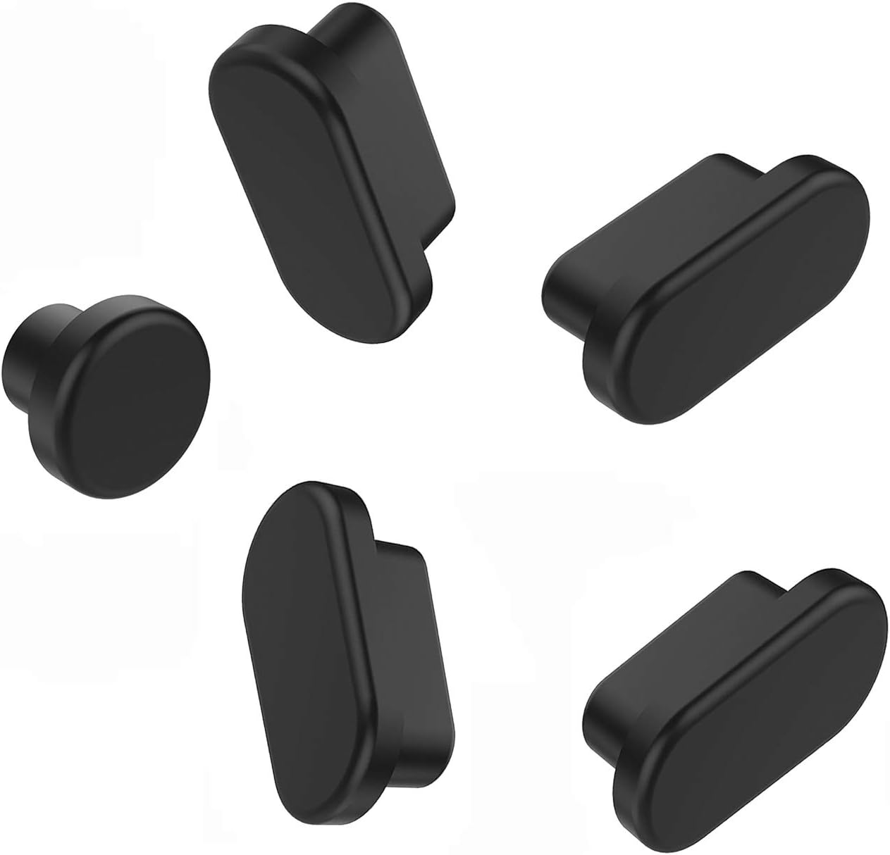 10PCS Anti Dust Port Plug for MacBook Air 13 inch M2 M1 / MacBook Pro 14 M3 M2 M1 / MacBook Pro 13" m2 m1 2016-2022 / MacBook Pro 16" M3 M2 M1 Chip, Silicone Macbook Dust Plugs Cover Cups Set