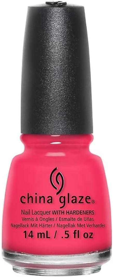 China Glaze Pool Party Nail Polish Lacquer with Hardeners 14ml