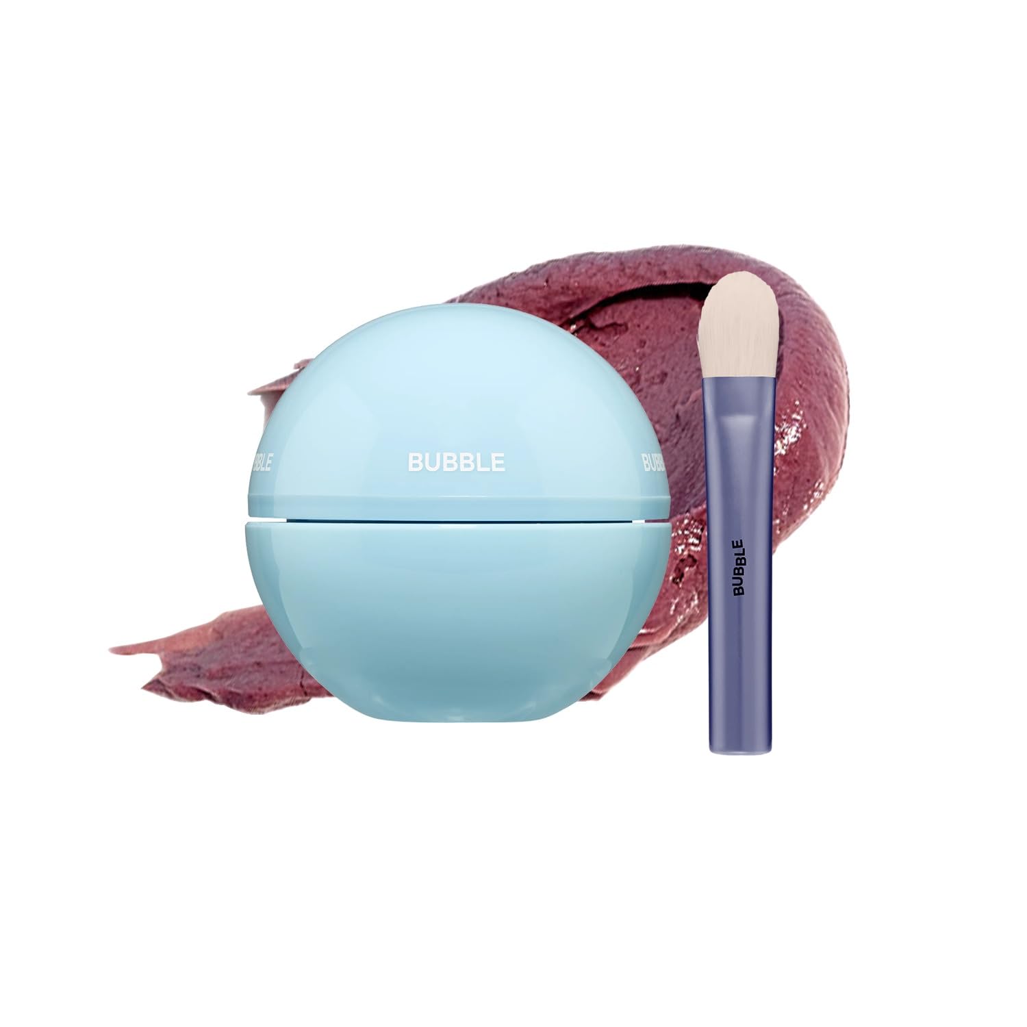 Bubble Skincare Come Clean Detoxifying Clay Mask - Mineral-Rich Face Mask with Azelaic Acid and Vitamin E to Gently Exfoliate and Protect Skin - Suitable for All Skin Types (45 ml)