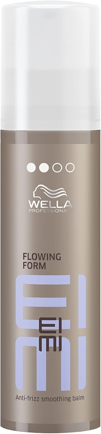 Wella Professionals EIMI Flowing Form Anti Frizz Hair Balm with Heat Protection, Natural Flexible Movement, Hold Level 2, 100ml