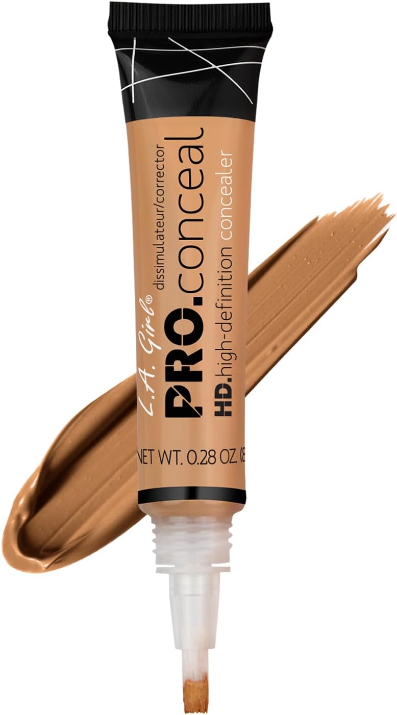 L.A. Girl PRO.Conceal HD High Definition Concealer, Fawn 8g - Creamy Blendable Formula for Flawless Coverage, Colour Correcting & Highlighting