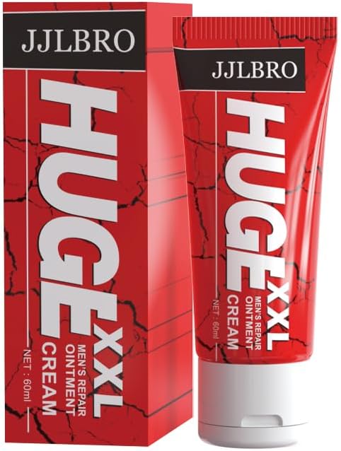 JJLBRO Huge XXL Gel for Men – Advanced Enlargement Cream for Thickness, Size & Endurance