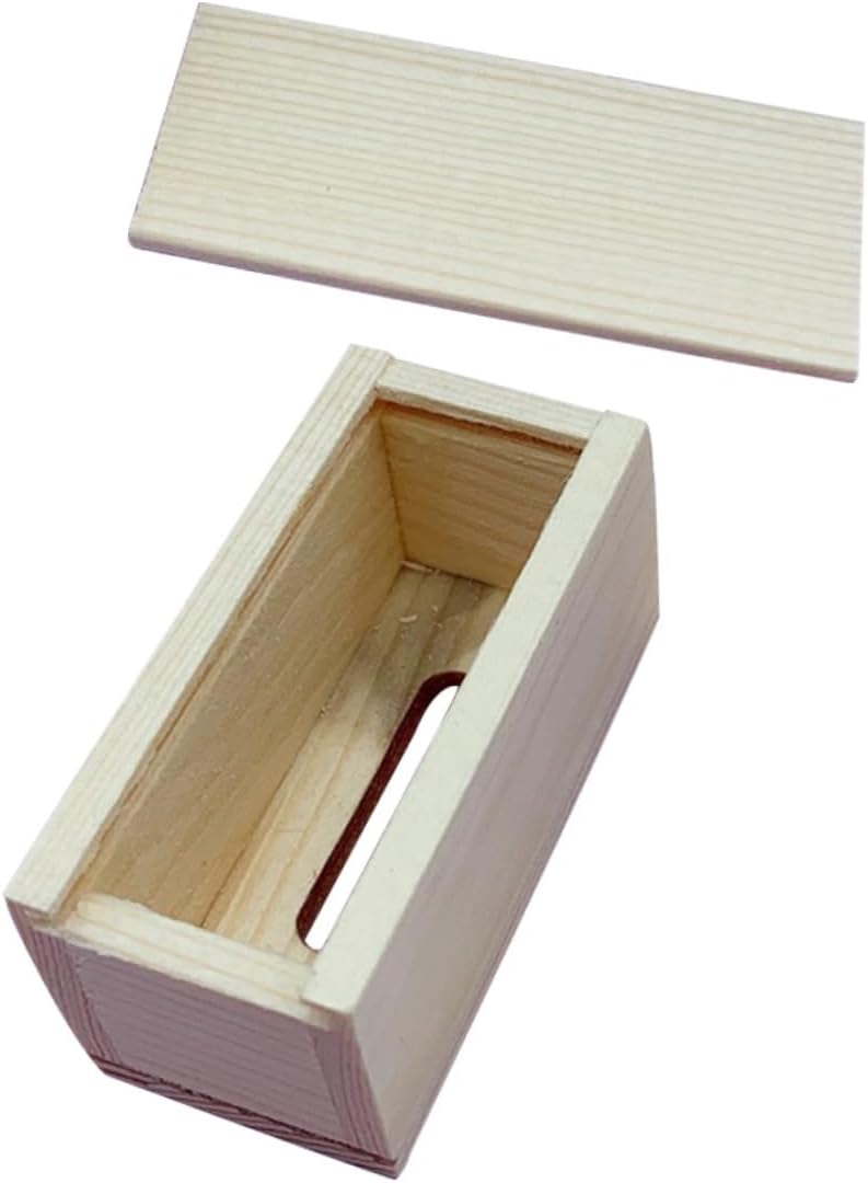 COSMEVIVI Mini Tissue Box Adornment for Dollhouse Realistic Simulation Box Playhouse Accessory Inspires Creativity and Imagination for Tiny House Kit