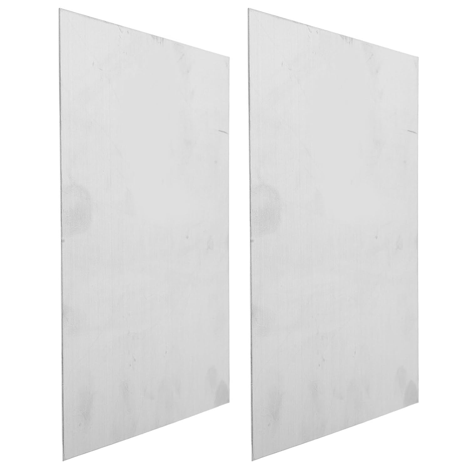 Alipis 2pcs Stainless Steel Square Sheet 100x100x2mm Smooth Mill Finish for Metalworking Projects and Hardware Repair, Precision Cutting Quality Supports Automated Feeding Systems