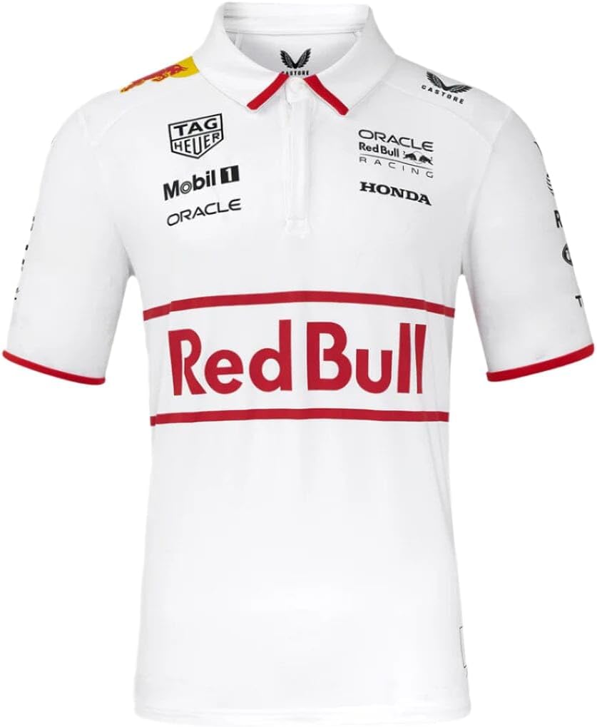 Red Bull Racing F1 2025 Special Edition Japan GP Polo Shirt (XL) White