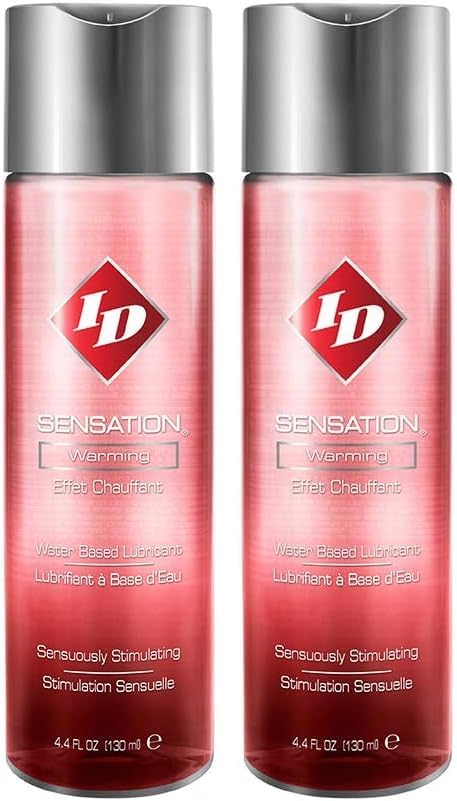 ID Lubricants 21430: Sensation Warming 4.4 Fl Oz Disc Cap (Pack of 2)