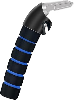 Car Door Handle for Elderly Car Handle Assist Support Handle Multifunction Handle for Elderly and Handicapped(Blue)