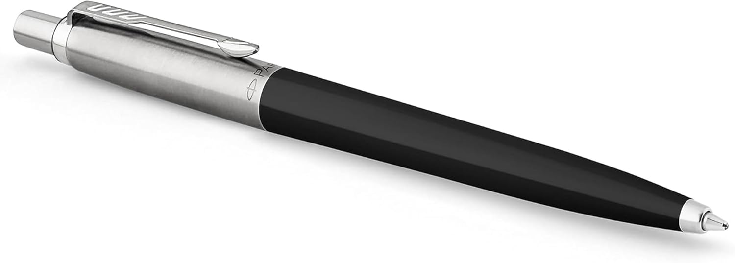 Parker Jotter Originals Ballpoint Pen | Classic Black Finish | Medium Point | Blue Ink
