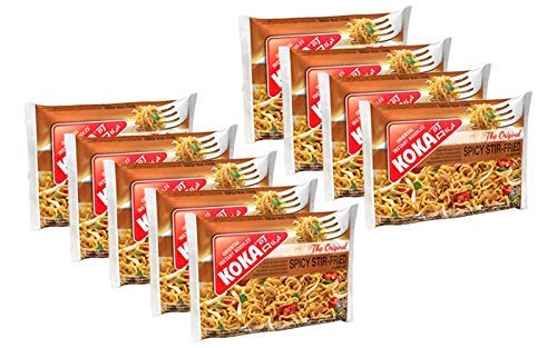 KOKA Instant Noodles - Stir-Fried Flavour(85 gm x Pack of 9)