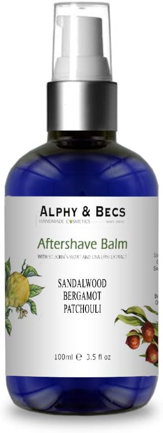 Aftershave Balm - Sandalwood, Bergamot and Patchouli.