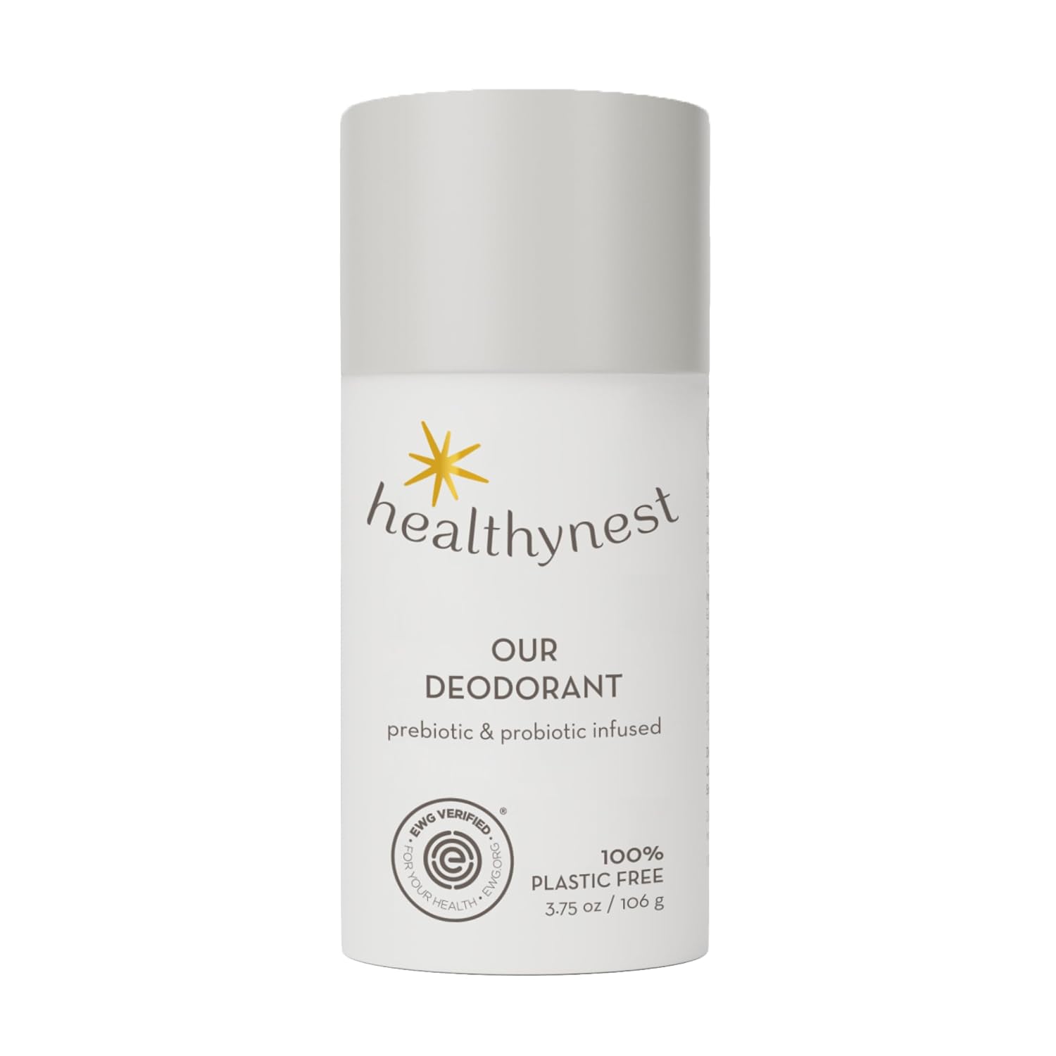 HealthyBaby Our Deodorant - Pregnancy Safe Deodorant for Women - Infused with Pre-and-Probiotics - Supports Healthy Skin - Supports Healthy Microbiome - Sensitive Skin Friendly - 3.75 oz