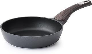 SENSARTE Nonstick Frying Pan Skillet, Egg pan, Omelette Pan, Healthy Cookware Chef's Pan, PFOA Free, 8 Inch, Black