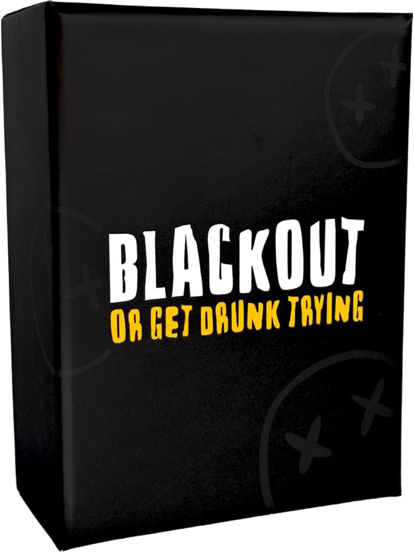 Blackout Deck – The Most BRUTAL Drinking Card Game for Adults | 100 Cards of Dares, Regrets & Chaos for Uni, Pre-Drinks & Nights In