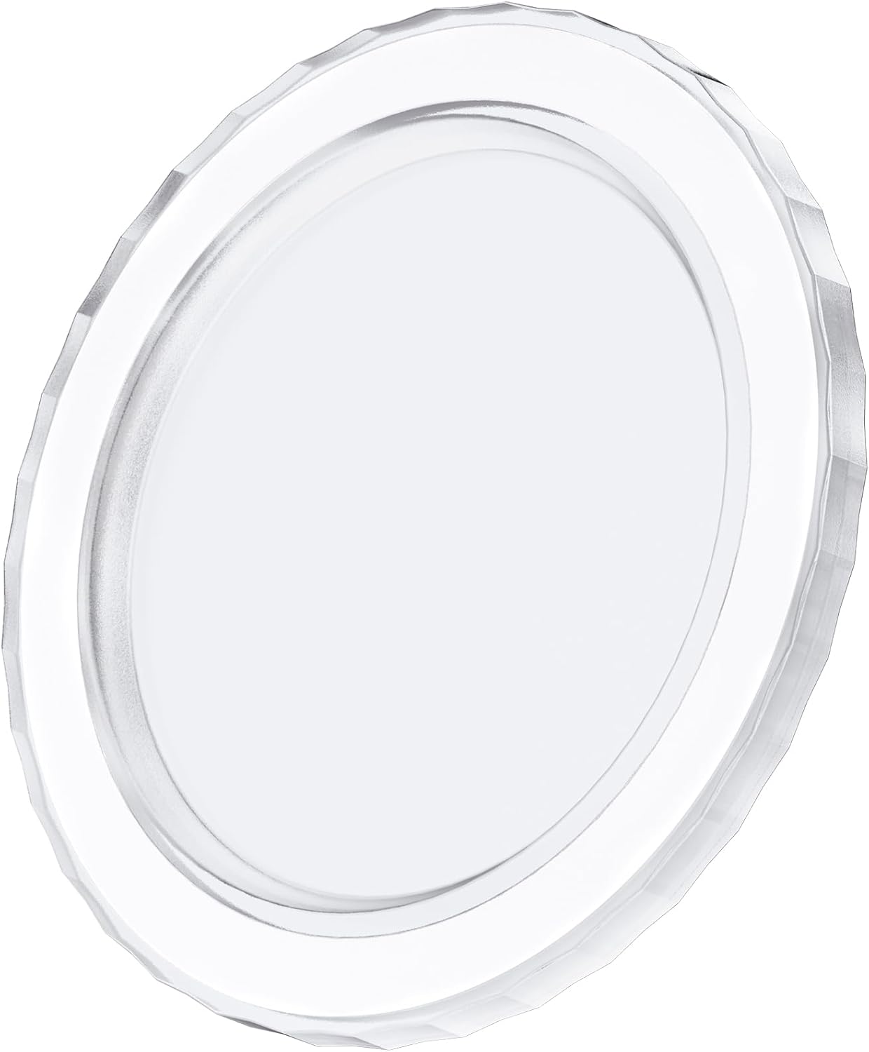 CloudValley Magnetic Base Compatible with P0pSocket Phone Grips & iPhone MagSafe Series, Movable Phone Holder Base, Light Slim Case Accessories, Matte Clear