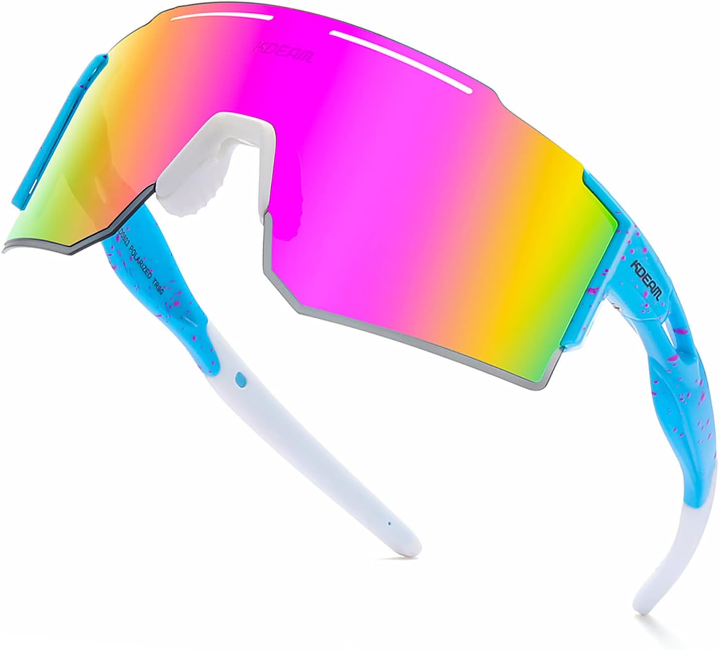 Sports Polarized Sunglasses UV Protection for Youth, Men & Women, Ideal for Cycling Running Baseball Skiing & Softball