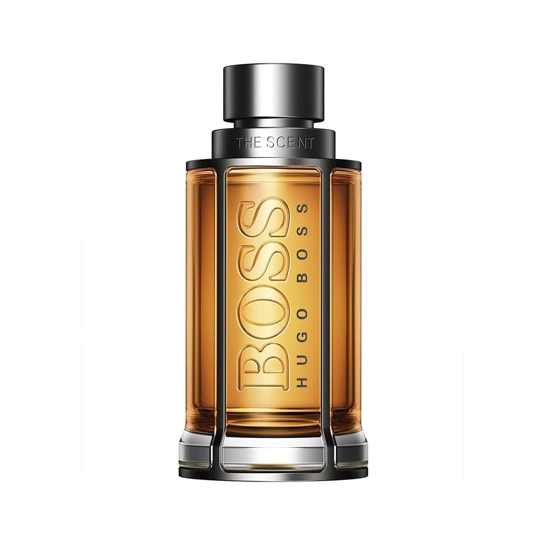 Hugo Boss The Scent Eau de Toilette – Ambery Men's Cologne – With Notes of Ginger, Manika Fruit & Leather Accords – Long Lasting Fragrance