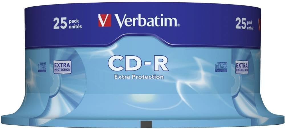 Verbatim CD-R Nonprintable Spd Pk25