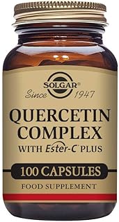 Solgar Quercetin Complex with Ester-C Plus, Unique Synergistic Formulat Immune Health Support, 100 Vegetable Capsules