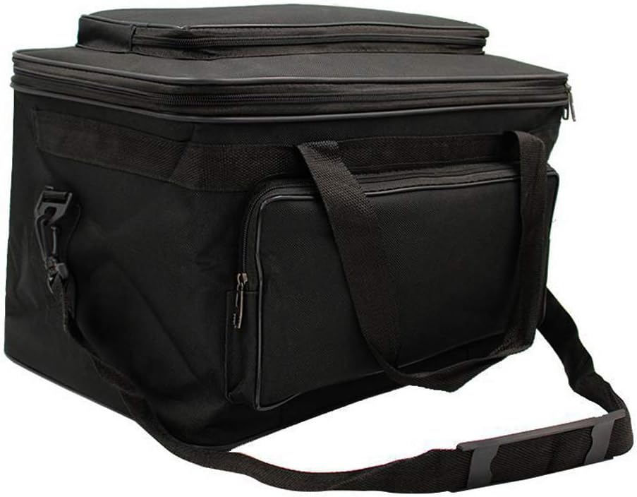 Large Art Craft Storage Tote Bag Waterproof Foldable Art Supplies Carrying Bag Case Carry-All Box Sketch Drawing Tool Organiser with Handle Shoulder Strap for Palette Paints Brushes Pencil Sketchbook