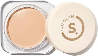 SHEGLAM Hydrating Cream Full Coverage Foundation Balm Long Lasting Concealer Face Foundation for Dry Skin - Chestnut
