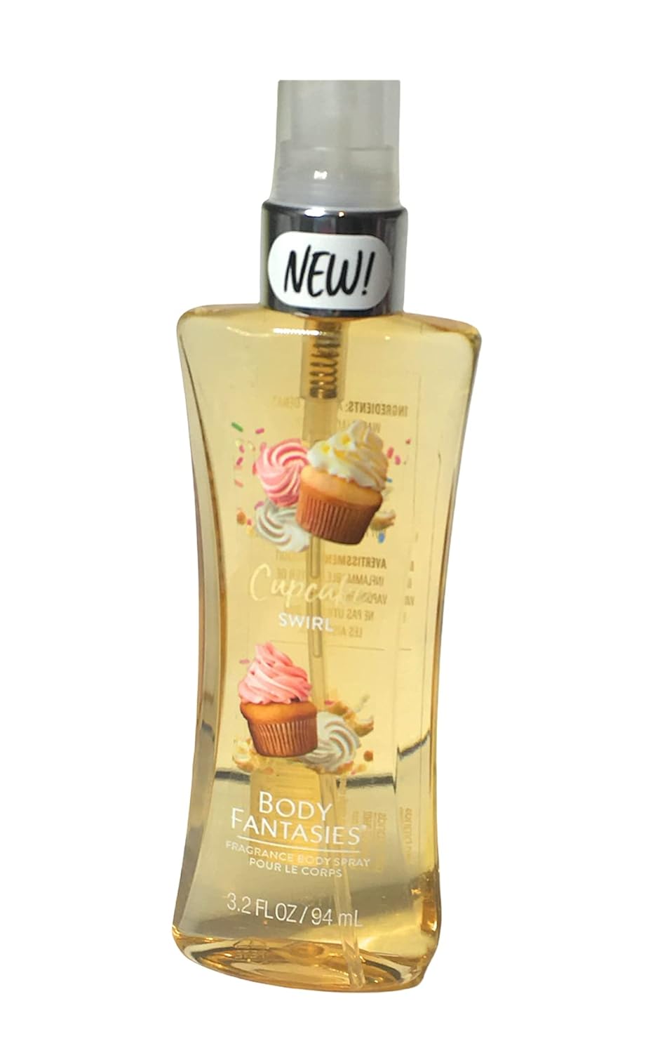 (1) 3.2 oz Bottle Spray in Cupcake Swirl