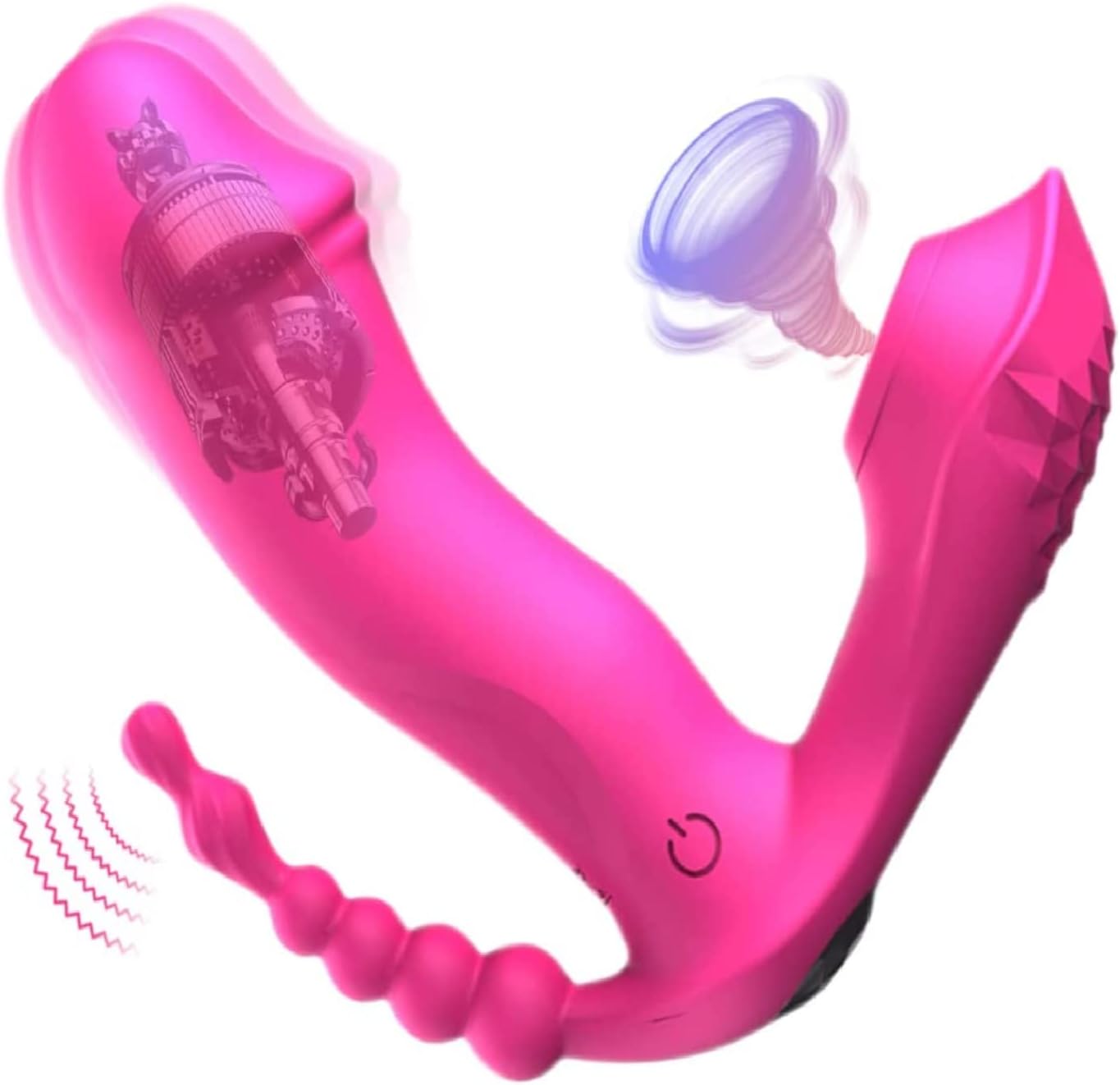 3 in 1 Wearable Pleased Toys for Woman toys4women Dido Realistic toys4couples Men & Women Thrusting with Remote Control 10 Modes Adult Sensory Toys Set