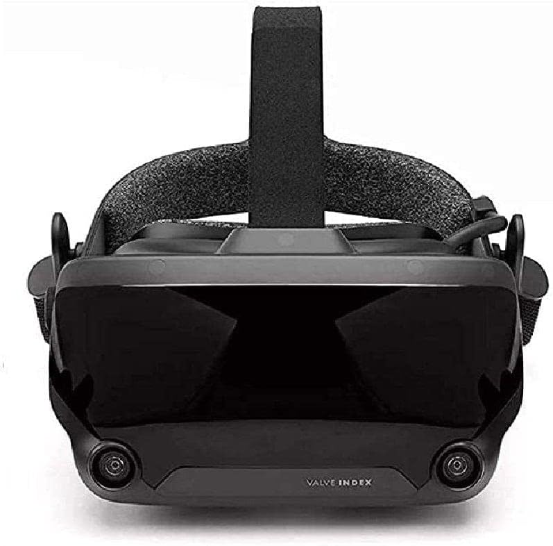 USBNOVEL Valve Index VR HMD, Black, 110 Degrees FOV, 1920 x 1080 Resolution, SteamVR Compatible, Windows OS, PC Compatible