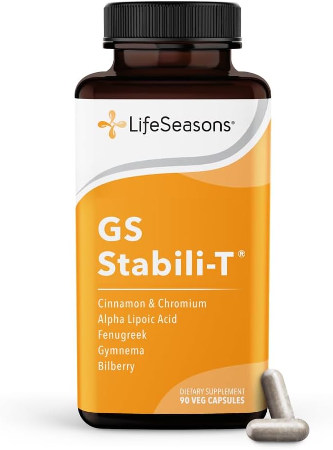 LifeSeasons GS Stabili-T - Blood Sugar Support Supplement - 90 Capsules