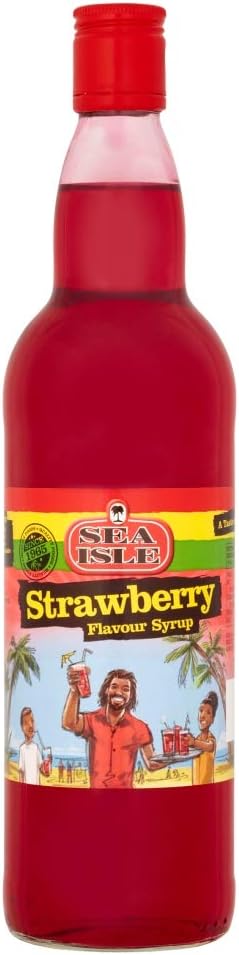 Sea Isle Strawberry Flavour Syrup, 750ml