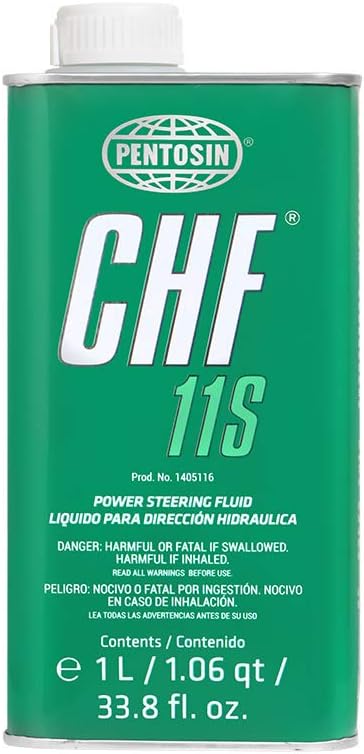 Pentosin 1405116 CHF 11S Long-Life Synthetic Hydraulic Fluid for Audi, Bentley, BMW, Chrysler, Dodge, Jeep, Mercedes-Benz, Mini, Porsche, Saab, Volkswagen, Volvo, and More; 1 Liter