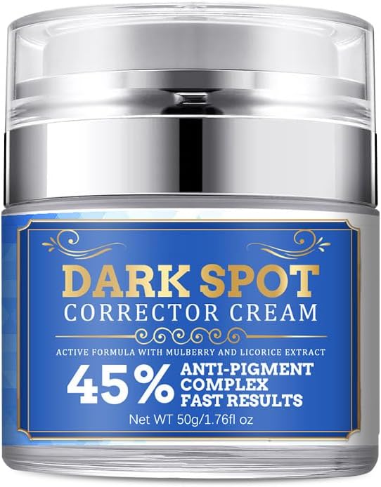 Dark Spot Remover for Face and Body with Niacinamide & Vitamin C, Dark Spot Corrector Fade Skin Brown Spot/Age Spot/Sun Spot/Freckle/Melasma Remover for All Skin Types for Women & Men 50ml