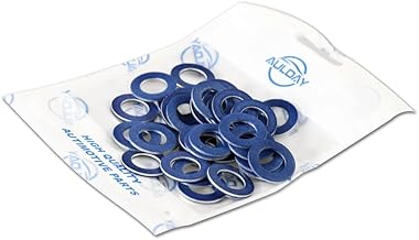 100PCS Oil Drain Plug Gaskets Replacement for Toyota Lexus Scion Crush Washer Seals Replaces# 9043012031 Aluminum